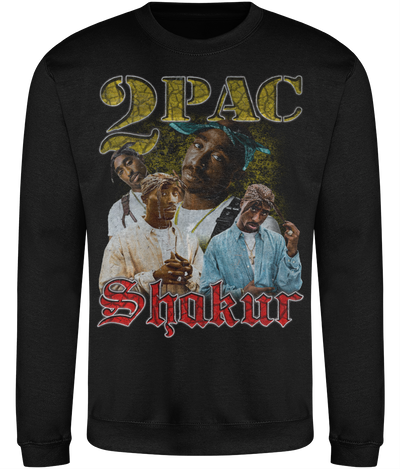 Famous Rapper 90's Montage Sweatshirt