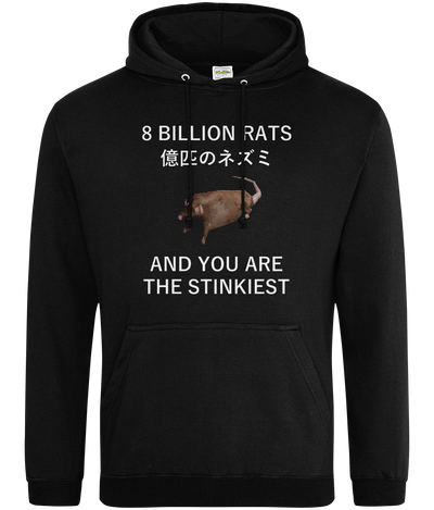 8 Billion Rats Graphic Hoodie