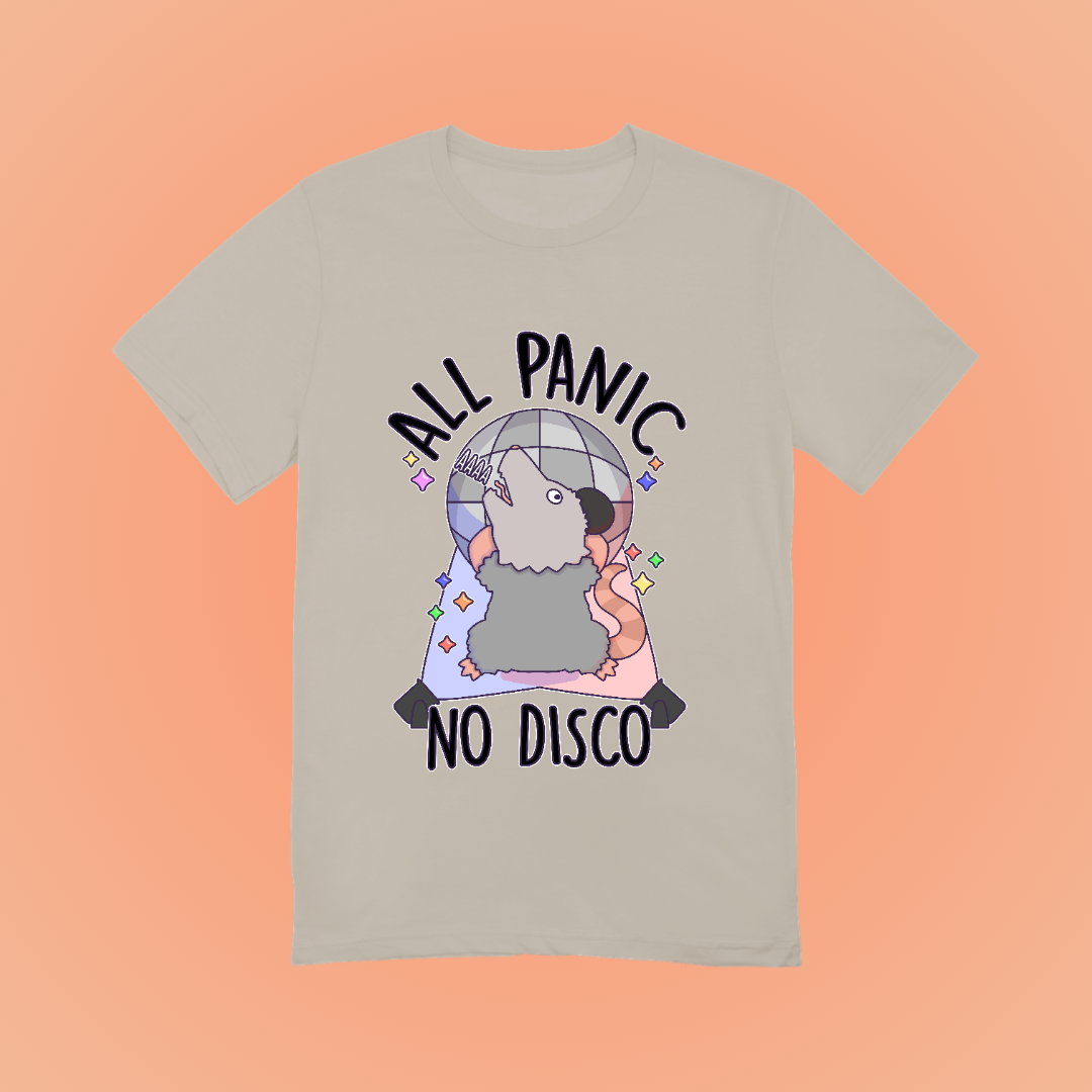 All Panic No Disco Graphic Tee
