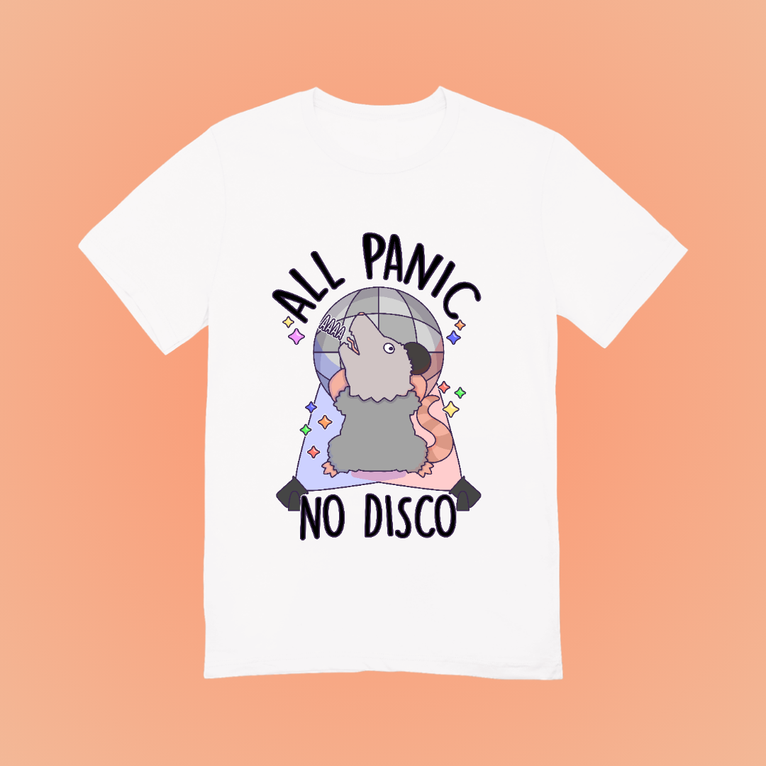 All Panic No Disco Graphic Tee