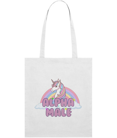 Alpha Male Graphic Tote Bag