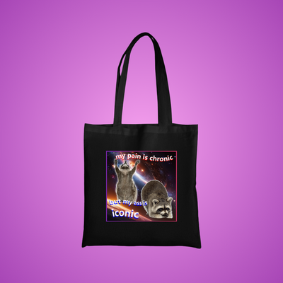 My Pain is Chronic Graphic Tote Bag
