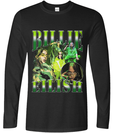 Billy Eyelash 90's Montage Long Sleeve Tee