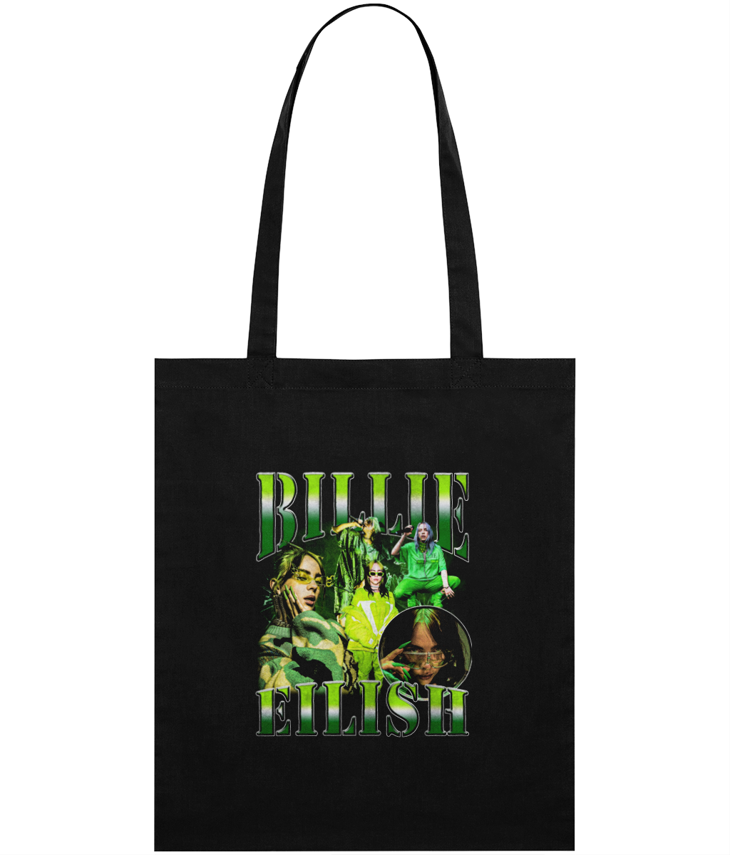 Billy Eyelash 90's Montage Tote Bag