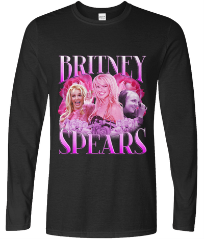 Princess of Pop 90's Montage Long Sleeve Tee