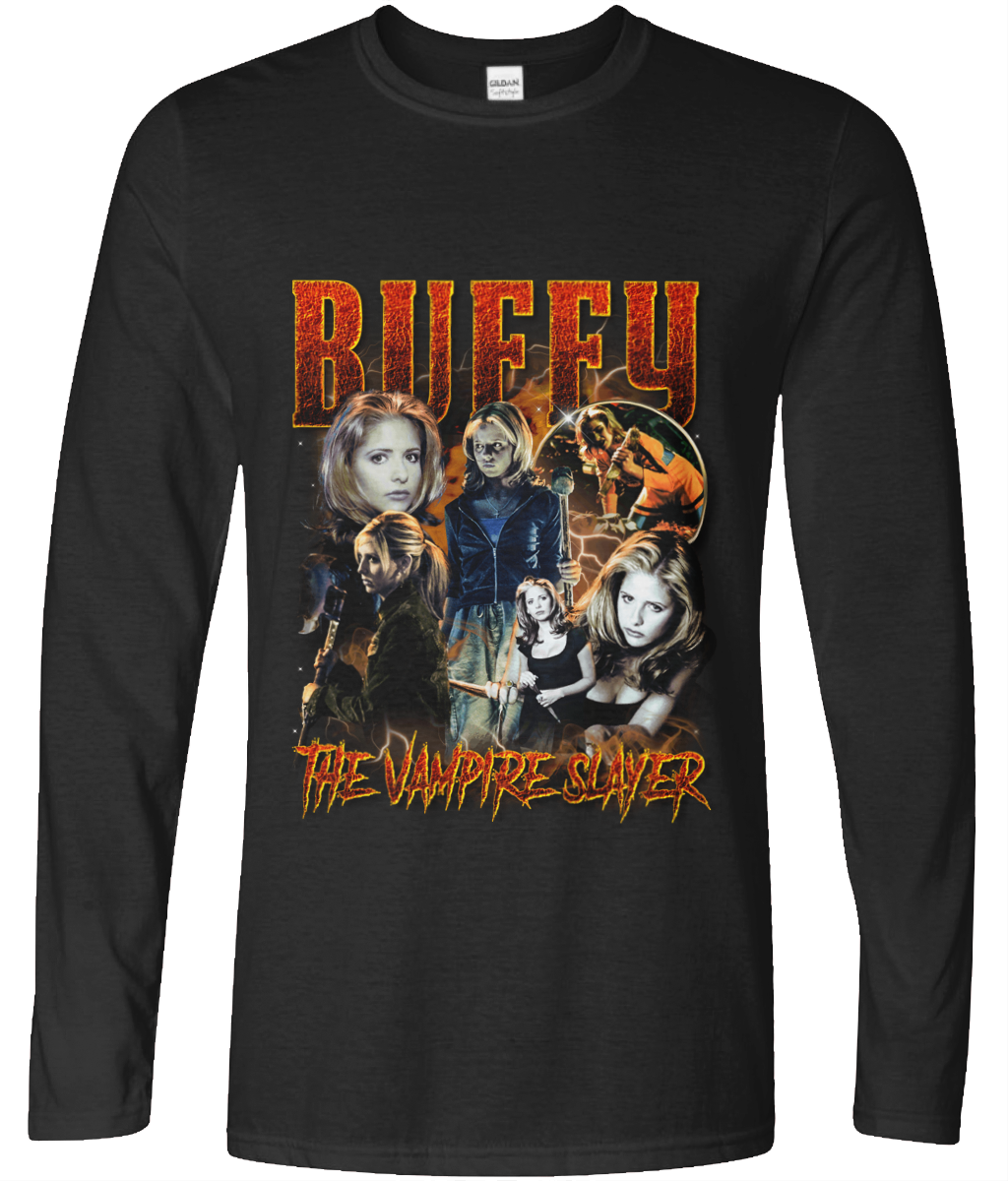 Vampire Killer Long Sleeve 90's Montage Tee