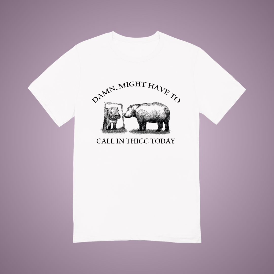 Call in Thicc Graphic Tee