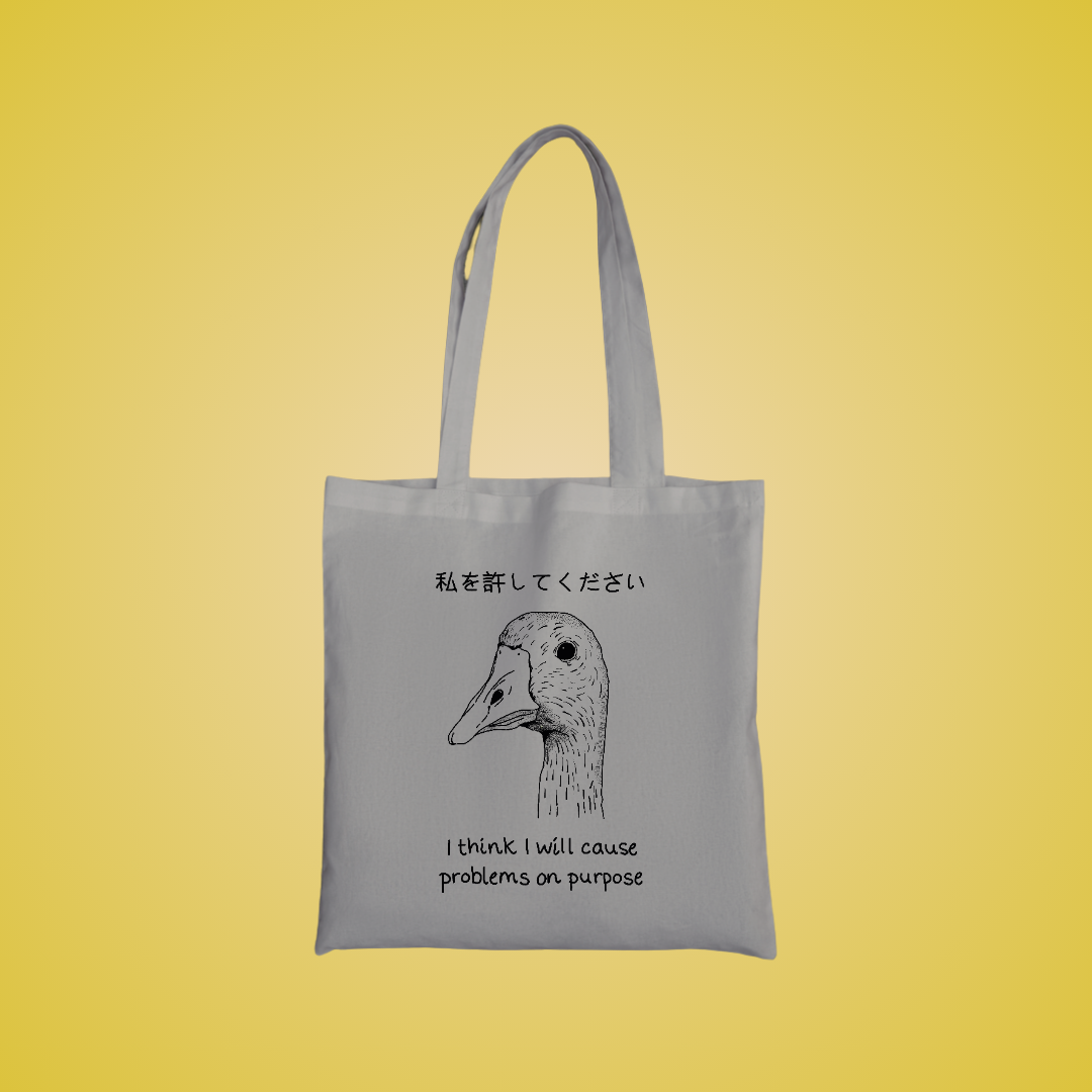 I Will Cause Problems Graphic Tote Bag