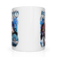 Blue Haired Rapper 90's  Montage Mug