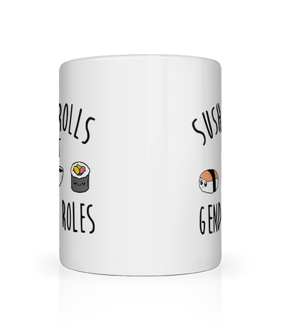 Sushi Rolls Graphic Mug