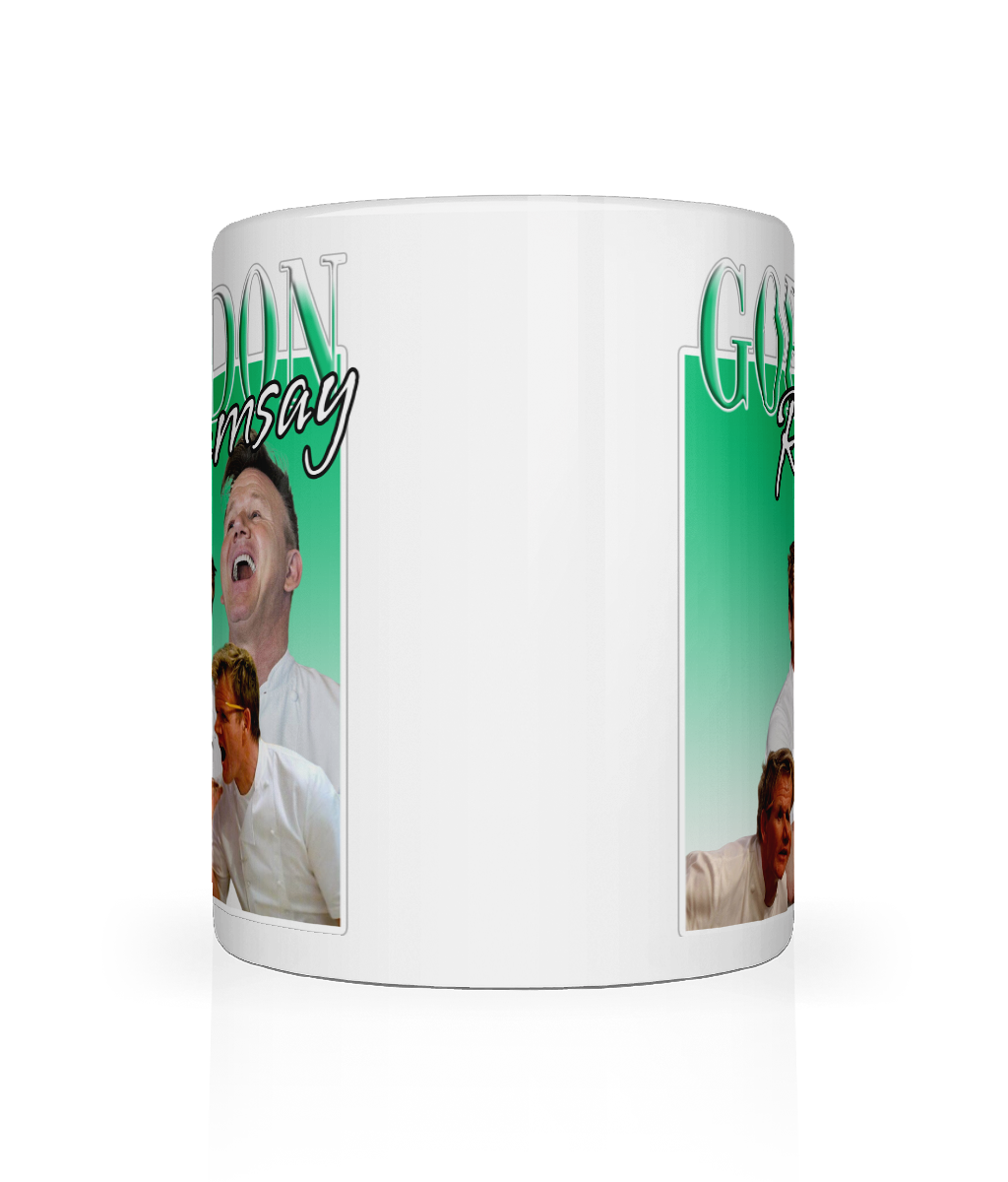 Shouty Food Man 90's Montage Mug