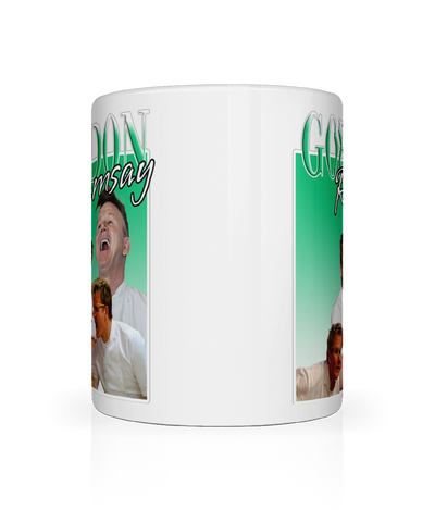 Shouty Food Man 90's Montage Mug