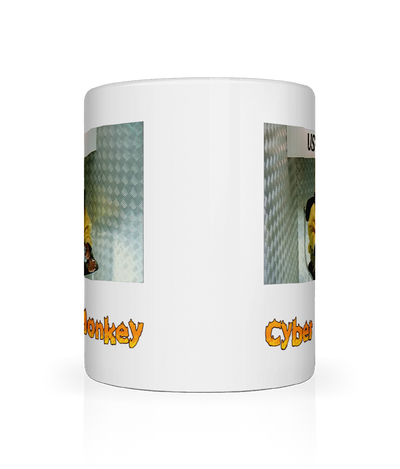 Cyber Monkey Graphic Mug