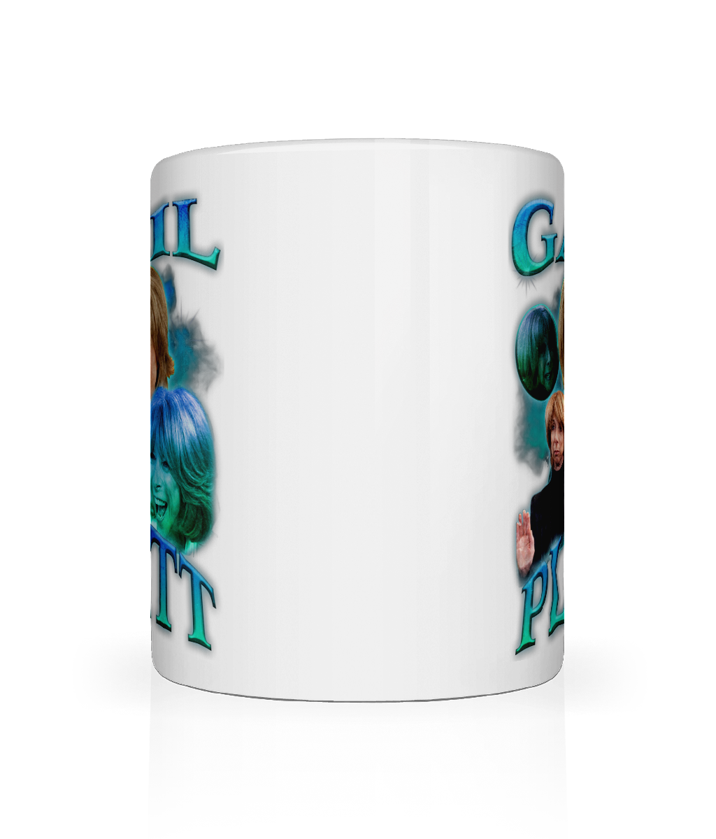 Divorced, Beheaded and Died 90's Montage Mug (Blue)