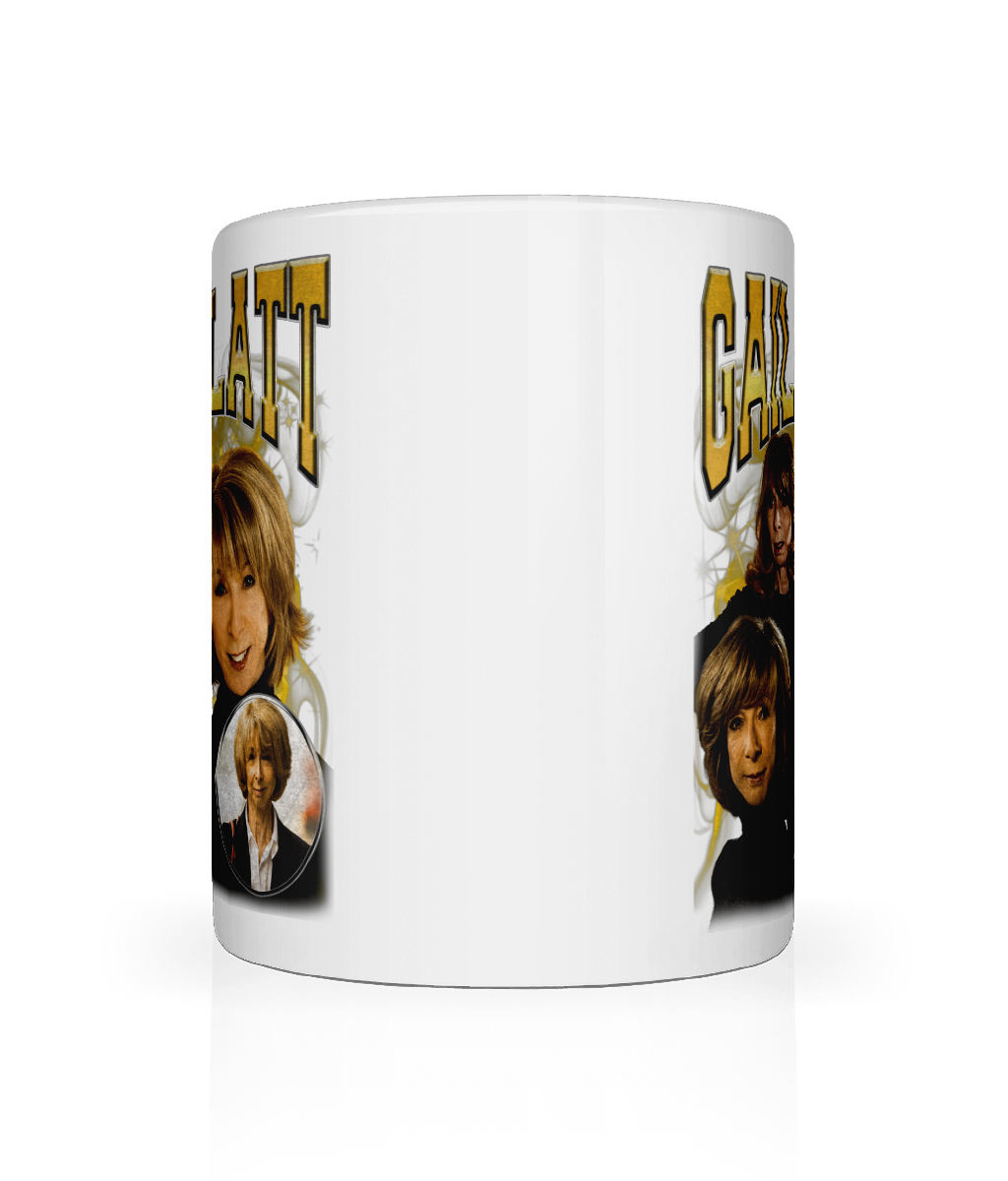 Divorced, Beheaded and Died 90's Montage Mug (Yellow)