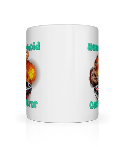 Hemorrhoid Conqueror Graphic Mug