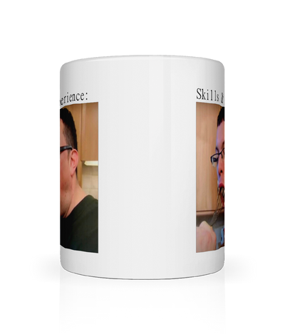 Skills and Experience Graphic Mug