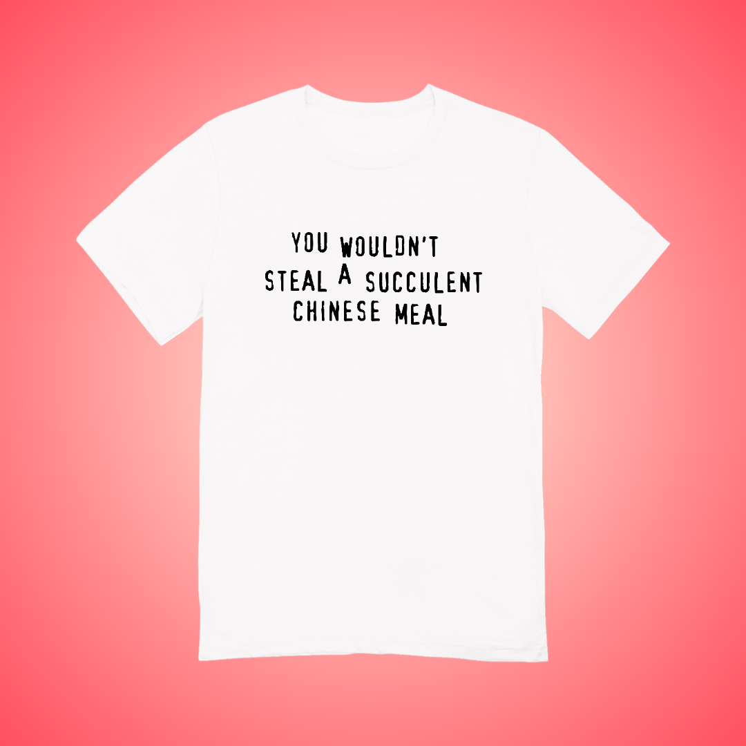 Chinese Meal Text Tee