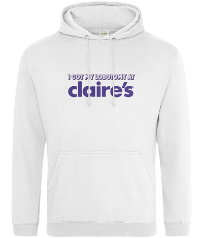 Claire's Lobotomy Text Hoodie