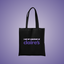 Claire's Lobotomy Text Tote Bag
