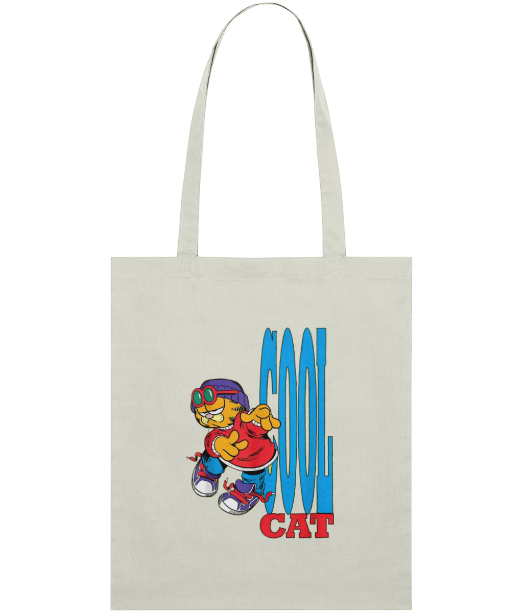 Cool Cat Graphic Tote Bag