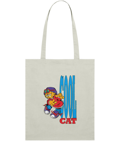 Cool Cat Graphic Tote Bag