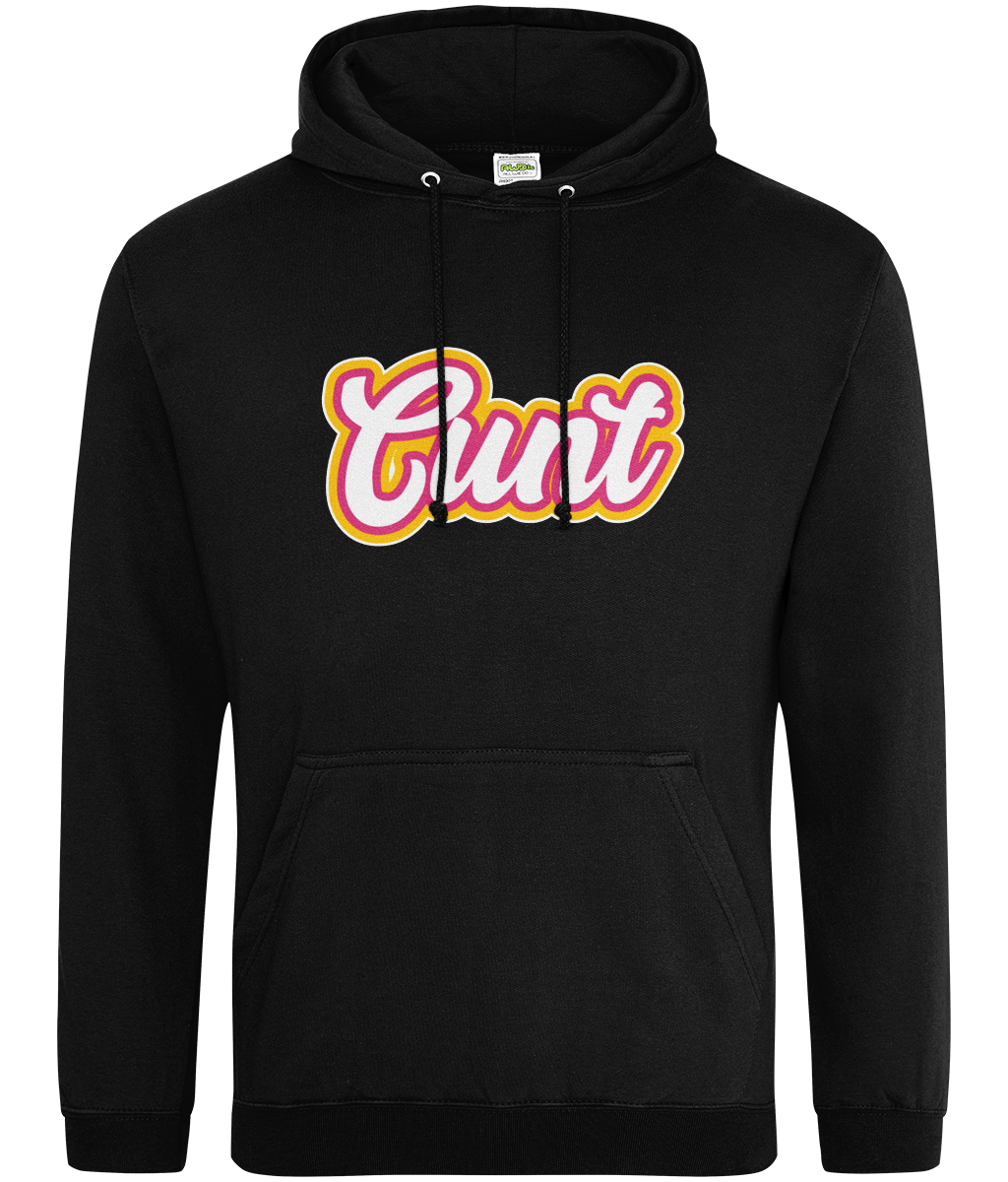 Cunt Text Hoodie