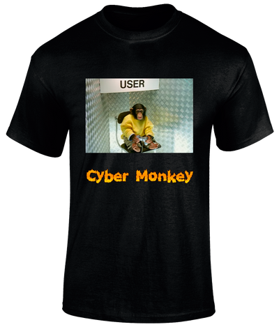 Cyber Monkey Graphic Tee