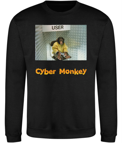 Cyber Monkey Graphic Sweatshirt