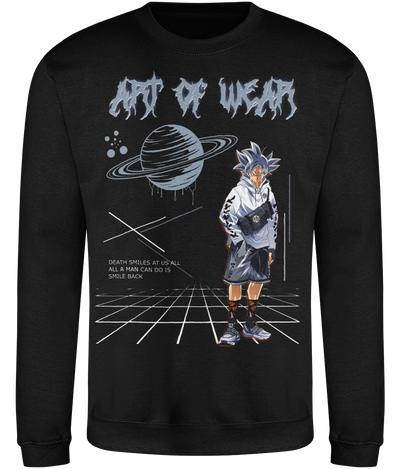 Art of Wear, Dragon Ball Z inspired Graphic Sweatshirt