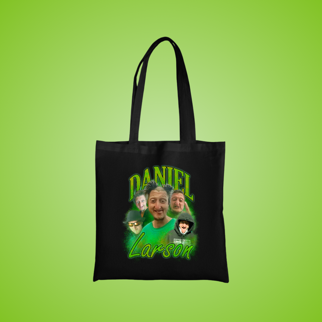 Internet Oddity 90's Montage Tote Bag
