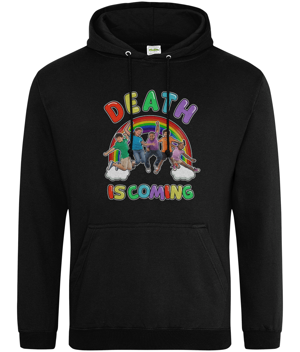 Death is Coming Graphic Hoodie