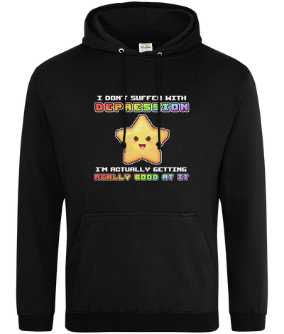 I Don't Suffer Depression Graphic Hoodie