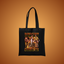 Office Worker 90's Montage Tote Bag (Orange)