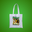 Office Worker 90's Montage Tote Bag (Green)