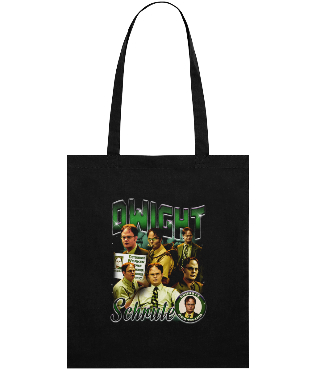 Office Worker 90's Montage Tote Bag (Green)