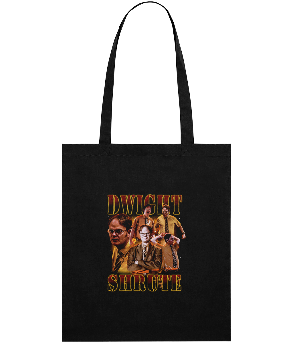 Office Worker 90's Montage Tote Bag (Orange)