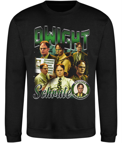 Office Worker 90's Montage Sweatshirt (Green)