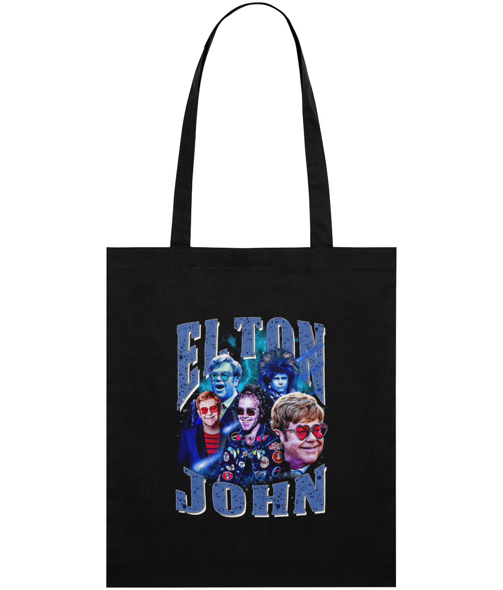 Rocket Man 90's Montage Tote Bag