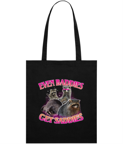 Even Baddies Get Saddies Graphic Tote Bag