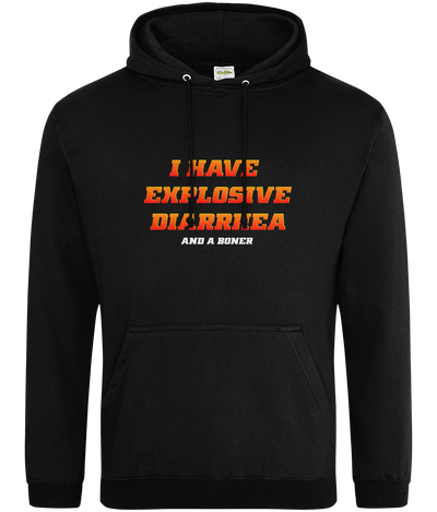 Explosive Diarrhea Text Hoodie