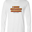 Explosive Diarrhea Long Sleeve Text Tee
