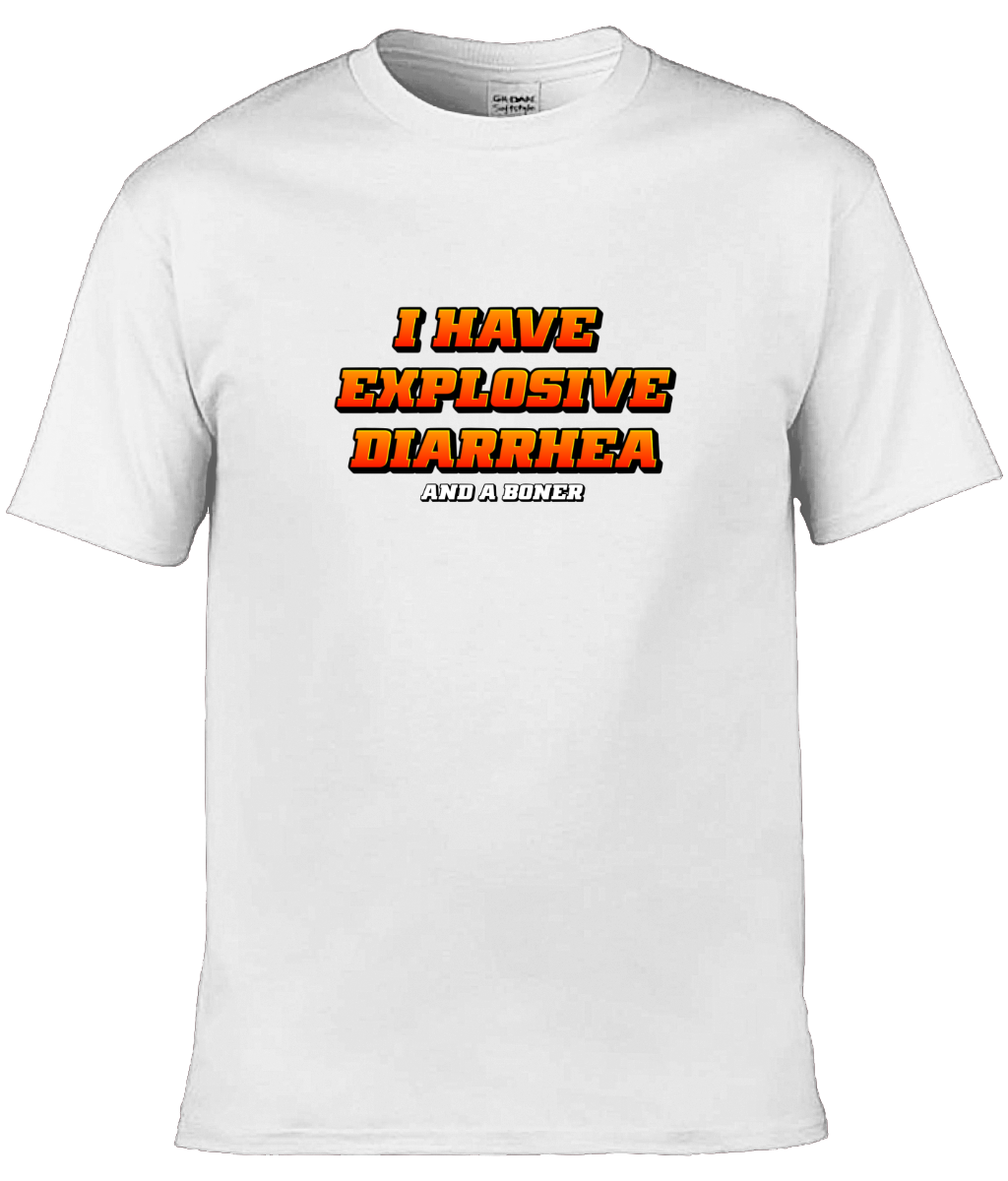 Explosive Diarrhea Text Tee