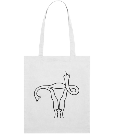 F*** You, Uterus Graphic Tote Bag