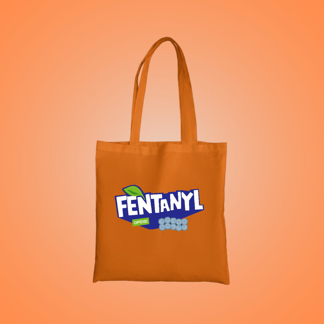 Fentanyl Graphic Tote Bag