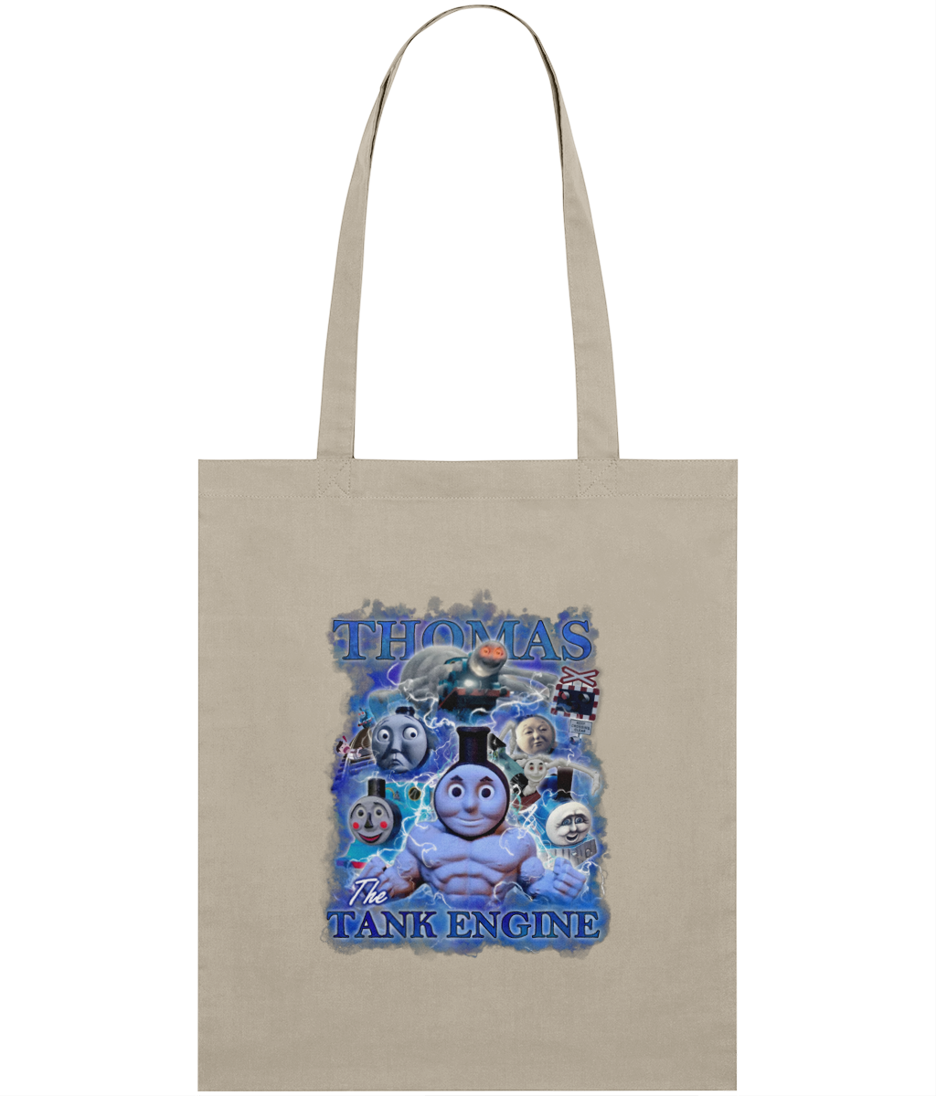 Choo Choo 90's Montage Tote Bag