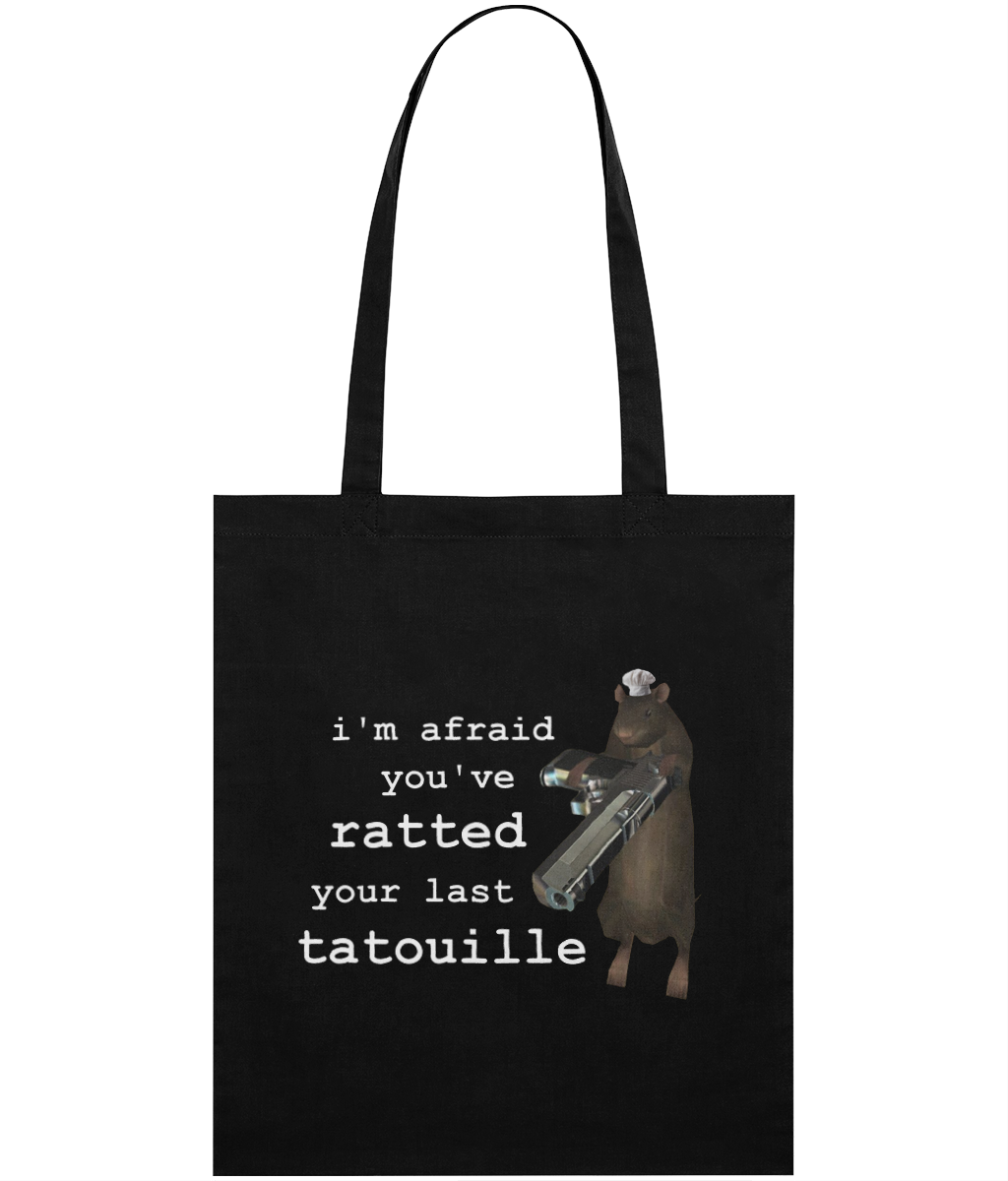 Ratted Your Last Tatouille Graphic Tote Bag