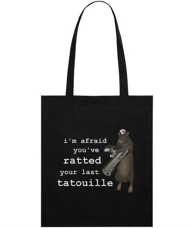 Ratted Your Last Tatouille Graphic Tote Bag