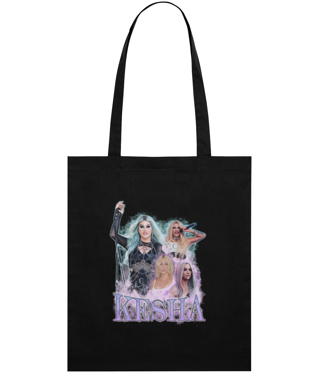 There Was a $ in Her Name 90's Montage Tote Bag