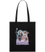 There Was a $ in Her Name 90's Montage Tote Bag